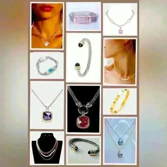 MYSTERY BOX~ ALL BOUTIQUE JEWELRY & ACCESSORIES 25 pc box - Picture 1 of 16
